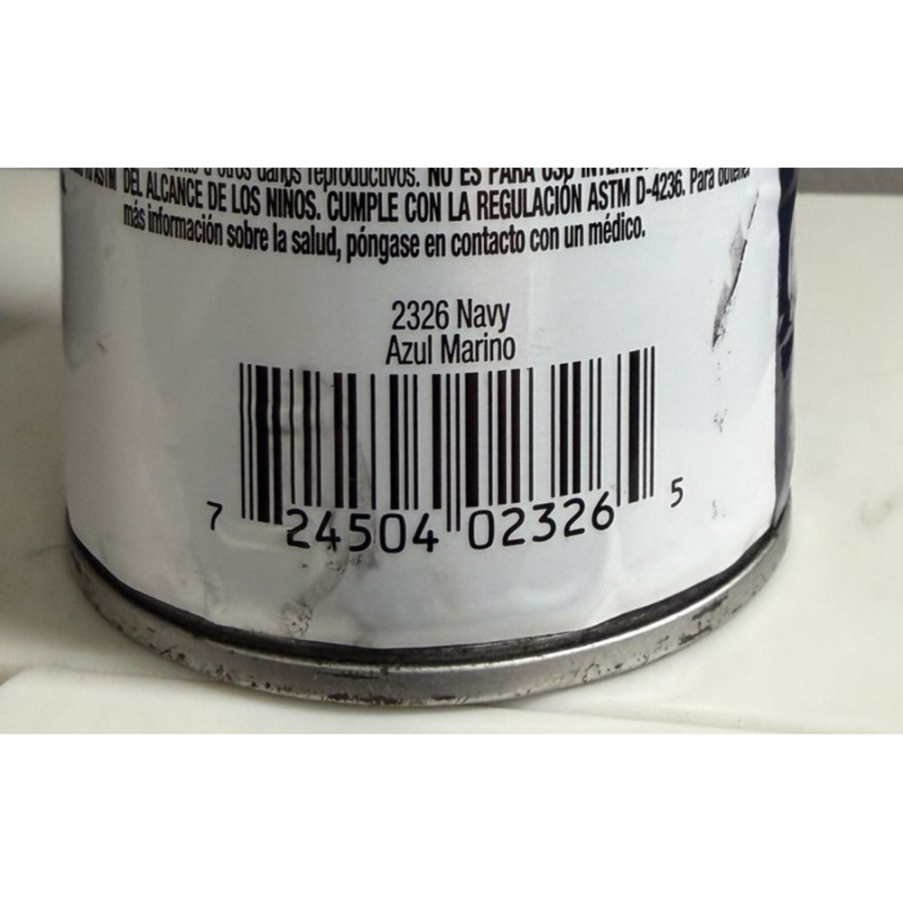 2X Krylon 2326 Navy Gloss Fusion Spray Paint for Plastic Wood 12oz - Picture 4 of 5
